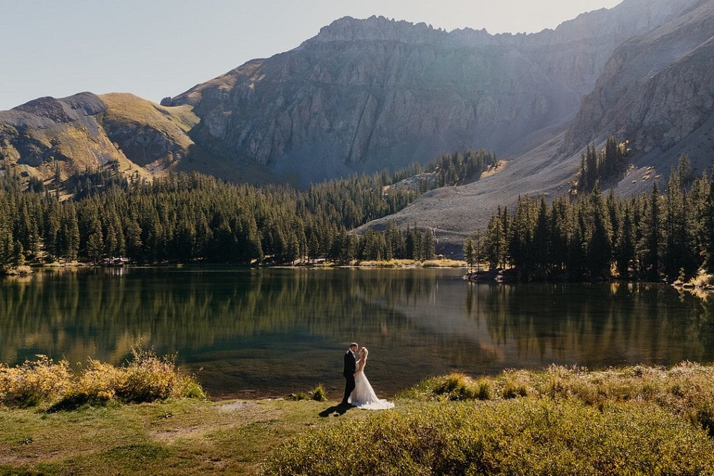 mountain wedding elopement
