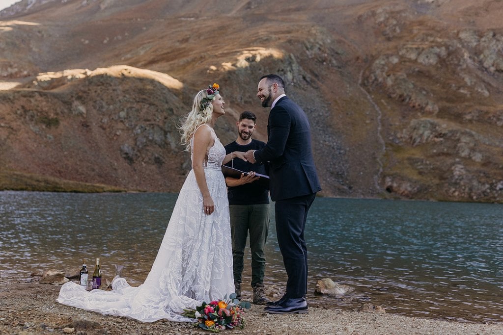 mountain wedding elopement