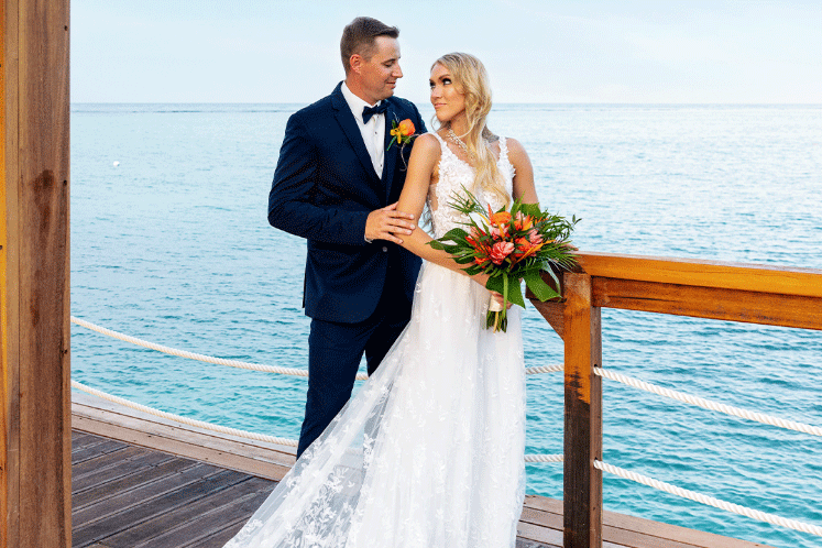 sandals dunns river resort real wedding