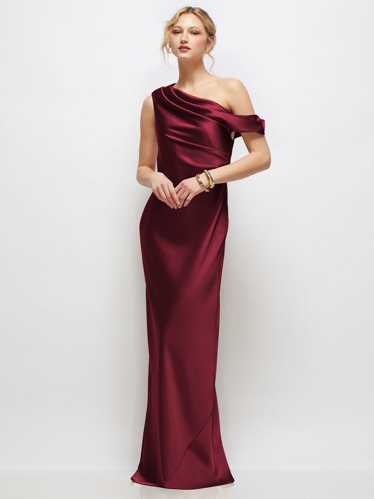 dessy cabernet dress