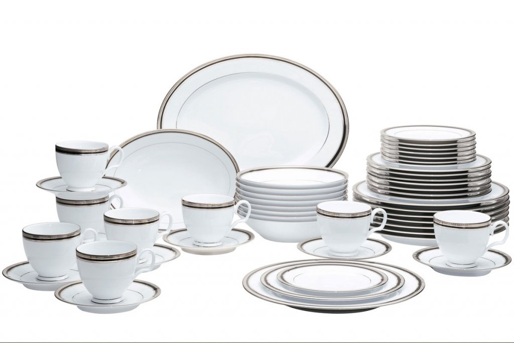 Noritake Austin Platinum 50-Piece Value Set
