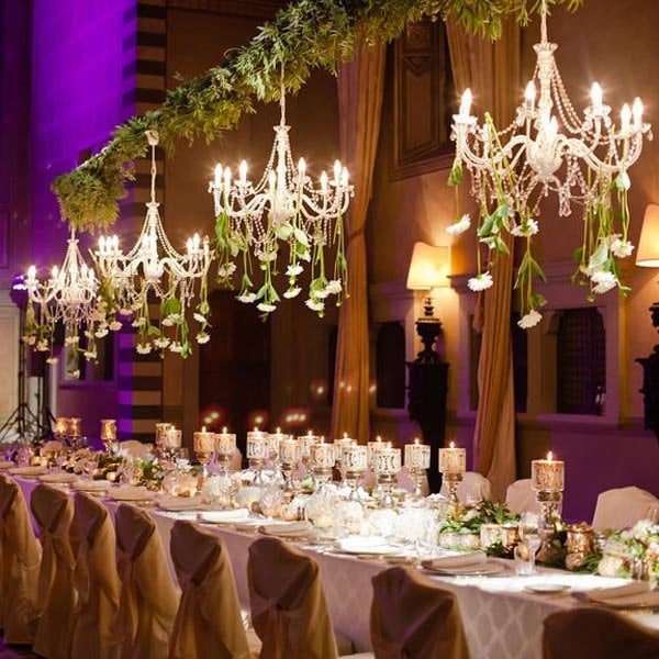 fairy tale wedding reception