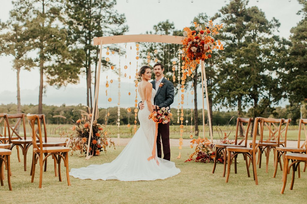 citrus wedding decorations