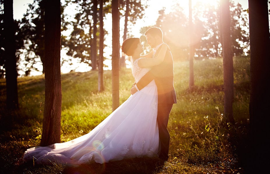 bride and groom