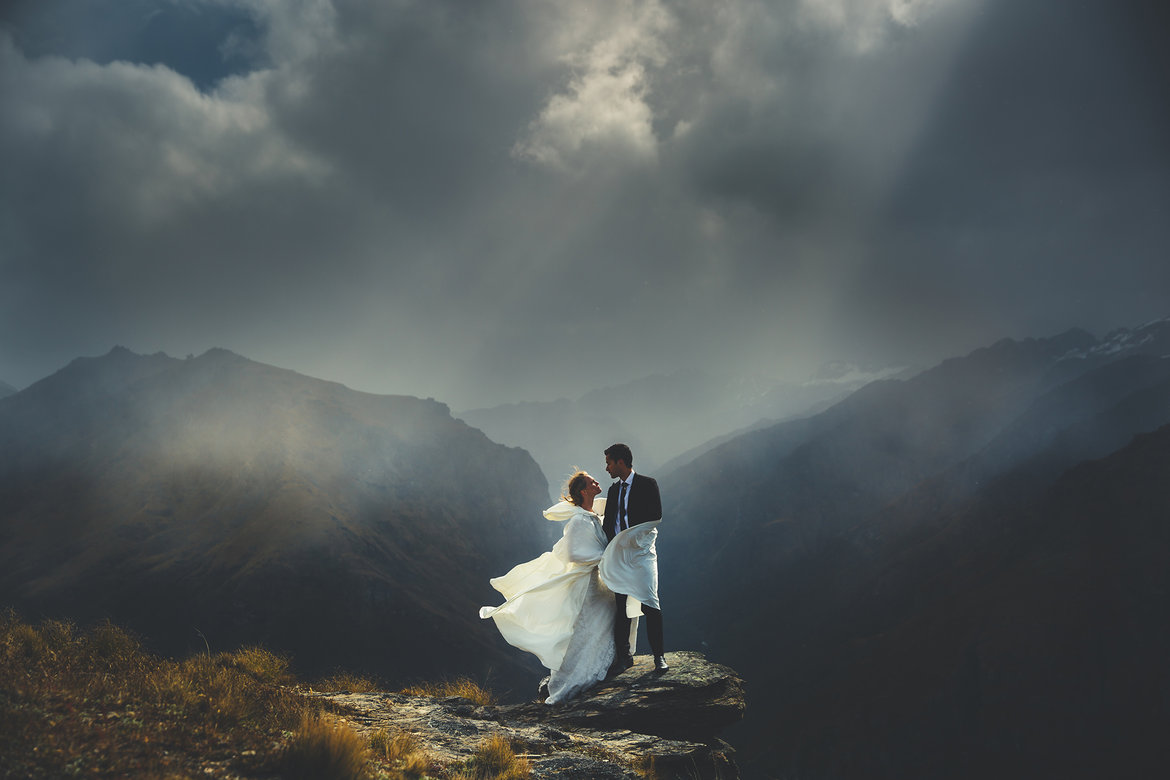 ethereal beauty wedding photo