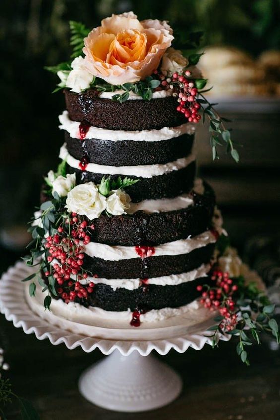 chocolate naked cake