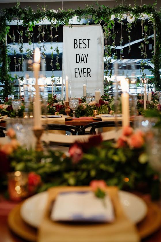 Best Day Ever wedding sign