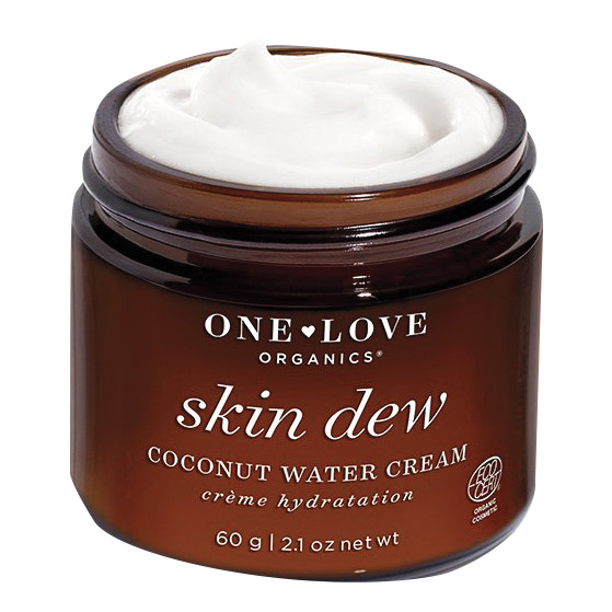 one love organics skin dew coconut water cream