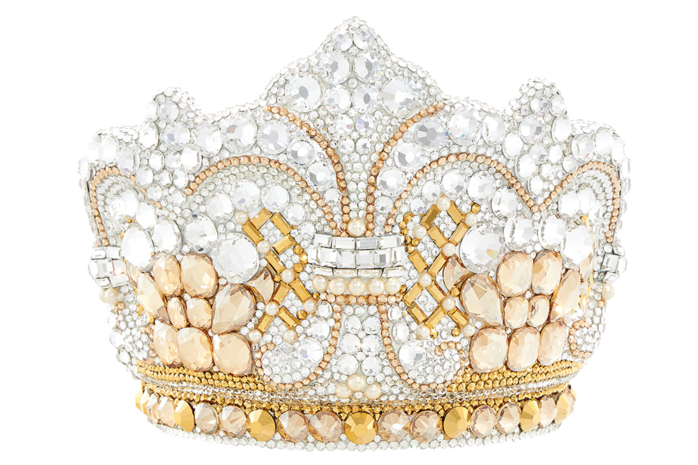 bridal crown handbag