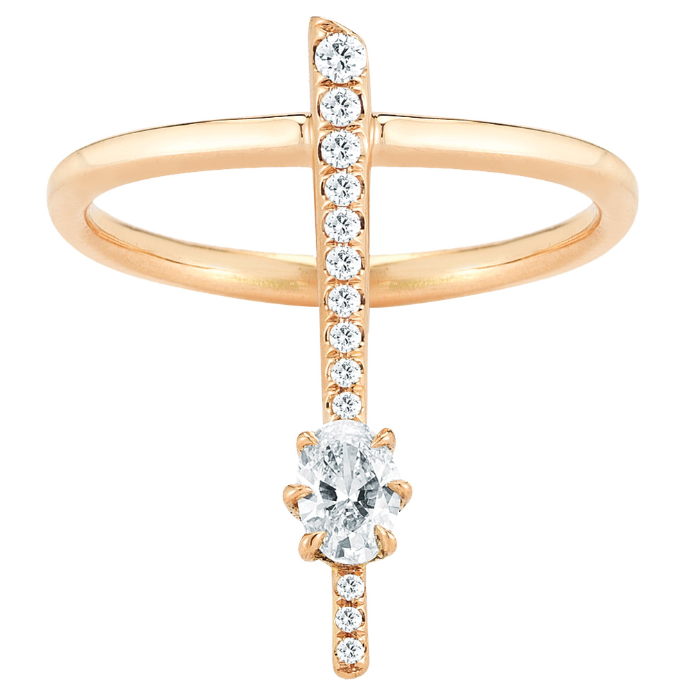Engagement ring by Forevermark by Jade Trau