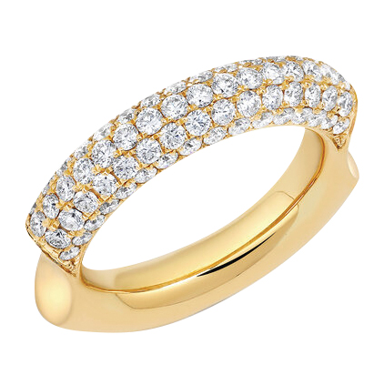 yellow gold and diamond ring by state property
