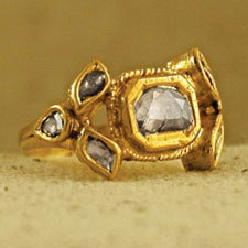 engagement ring by zavida gemstones