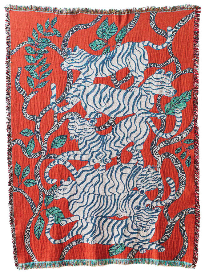 Blanket by Olivia Wendel Textiles