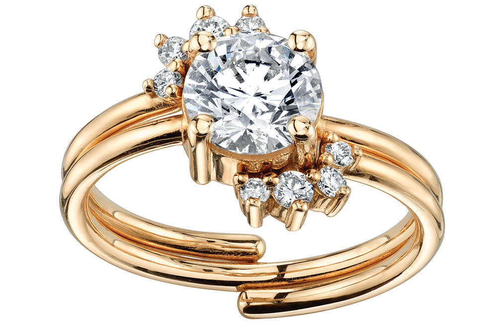 marrow fine jewelry gold engagement ring