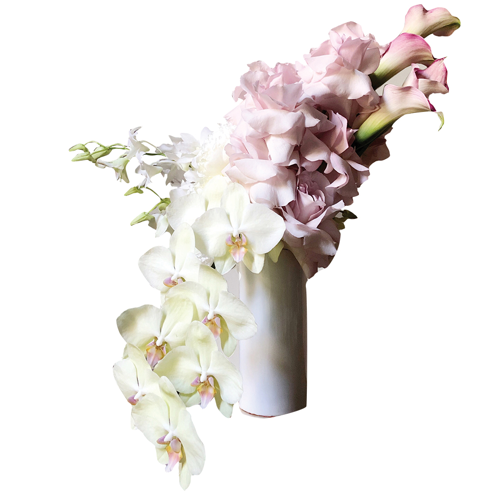 Orchid bouquet by Brandi Bombard of Forma