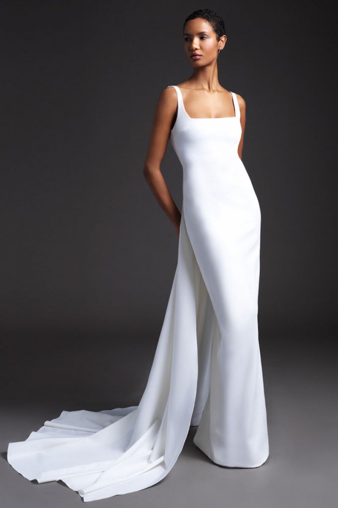 Trend We Love: Square-Neck Wedding Gowns BridalGuide