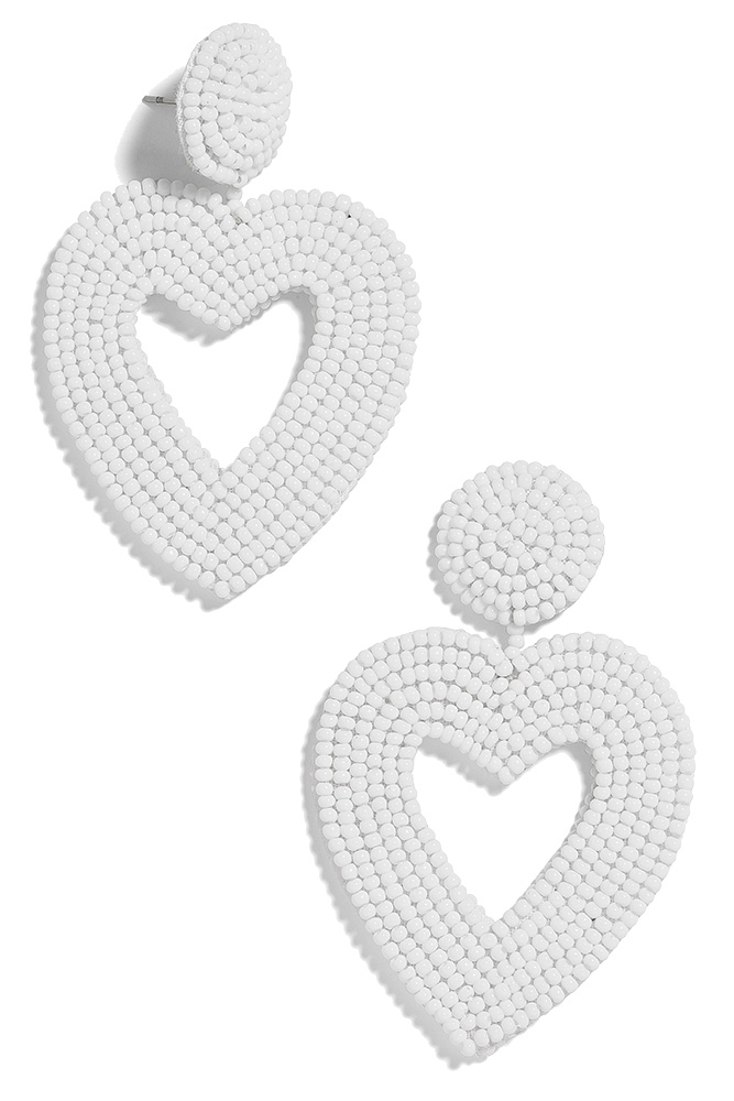 BaubleBar heart earrings