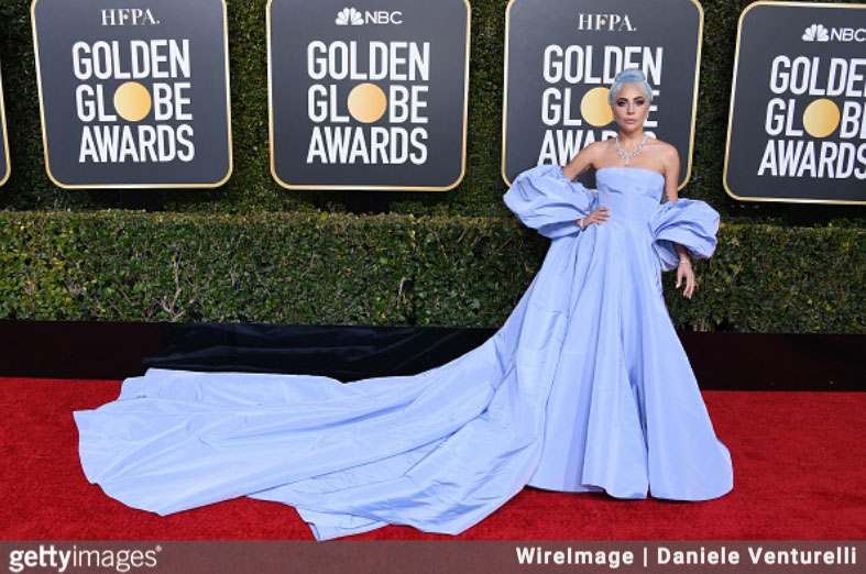 Lady Gaga at the 76th Annual Golden Globes