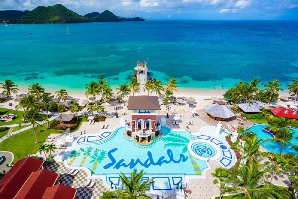 sandals st lucia