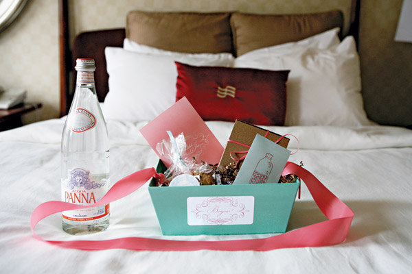 welcome gift bags for out of town wedding guests