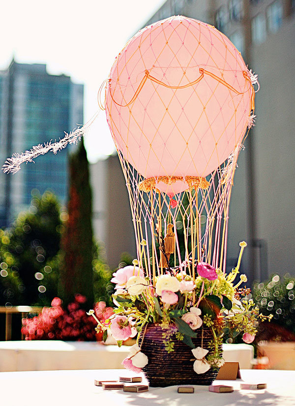 Inspiration: Hot Air Balloon Centerpiece - Inspiration - Project ...