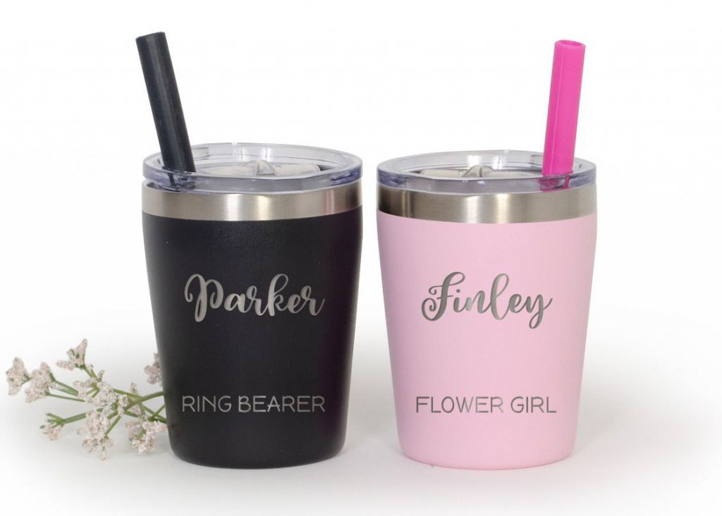Flower Girl Sippy Cup Personalized, Stainless Steel Toddler, Baby Shower  Gift, Wedding Gifts, Ring Bearer Gift, Flower Girl Gift, Flower Cup 