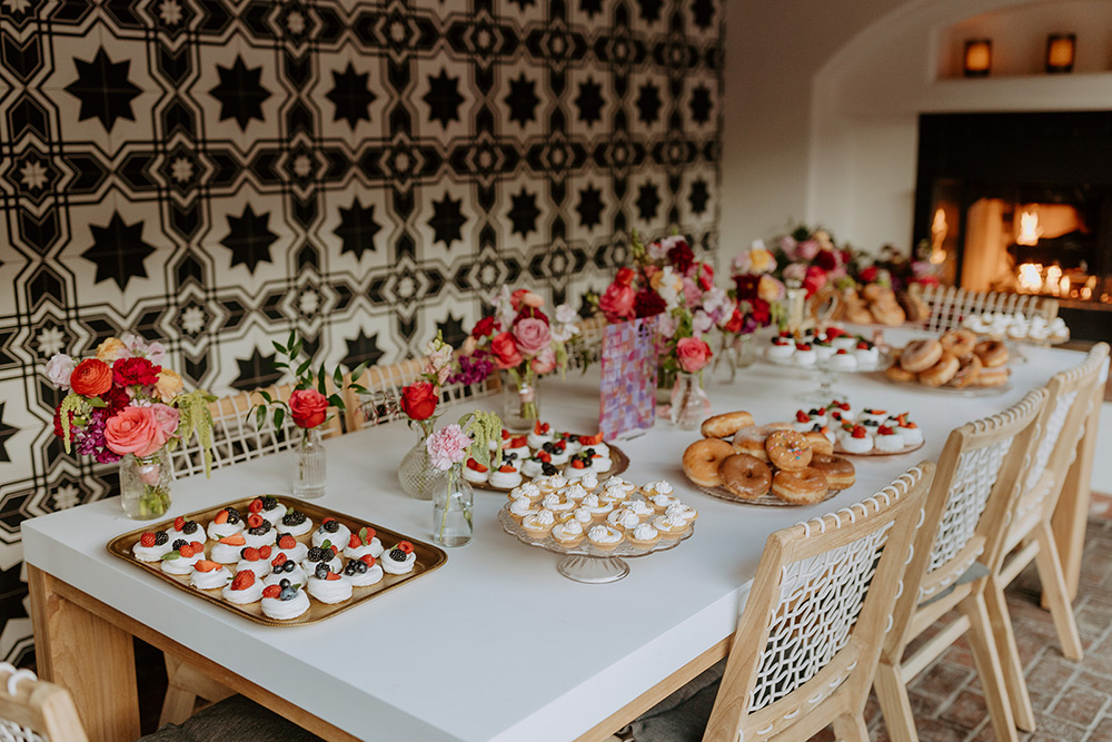 wedding desserts