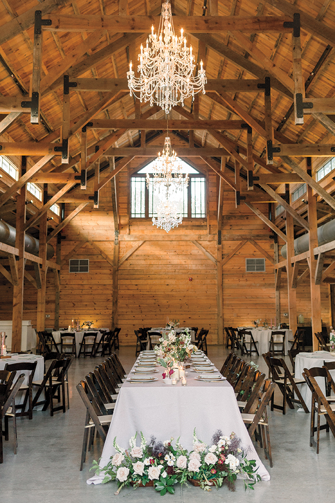 ranch wedding barn reception