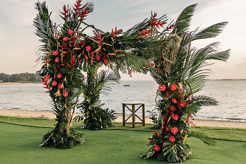 tropical delight wedding