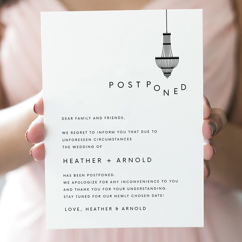 Wedding Postponed Essential Announcement Guide