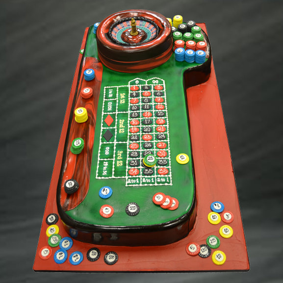 Roulette Wheel / Vegas Cake