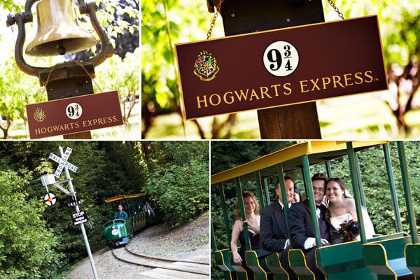 harry potter wedding hogwarts express