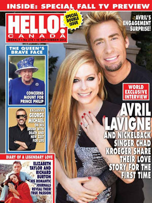 avril lavigne engaged to chad kroeger