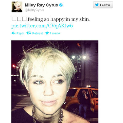 miley cyrus haircut