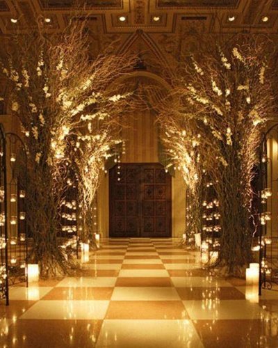 fall wedding ceremony decorq