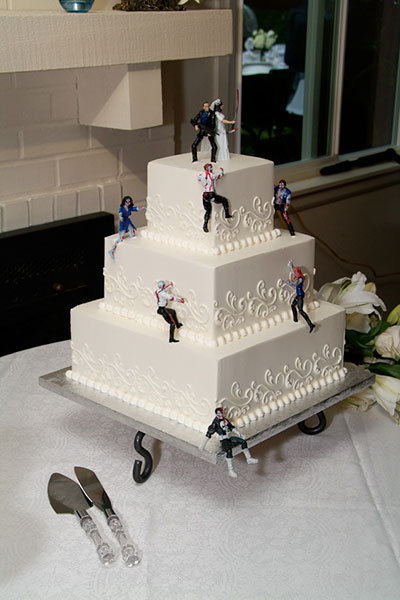 Zombie Wedding Cake Toppers ← Garden Ninja Studios