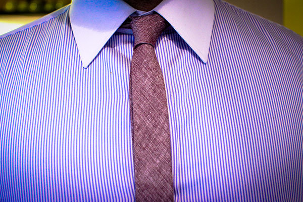 how to tie skinny tie