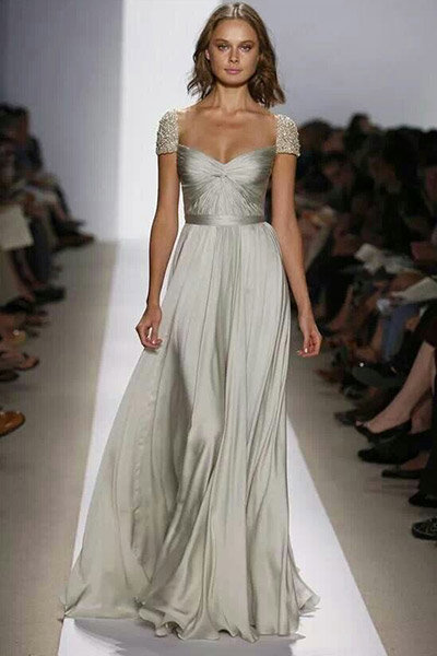 metallic reem acra dress