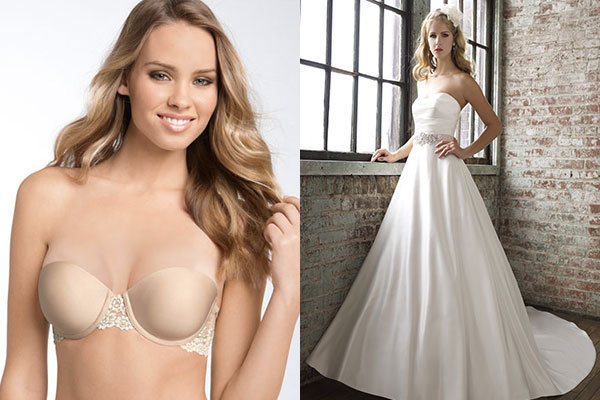 Can I wear a bra with this? : r/weddingdress