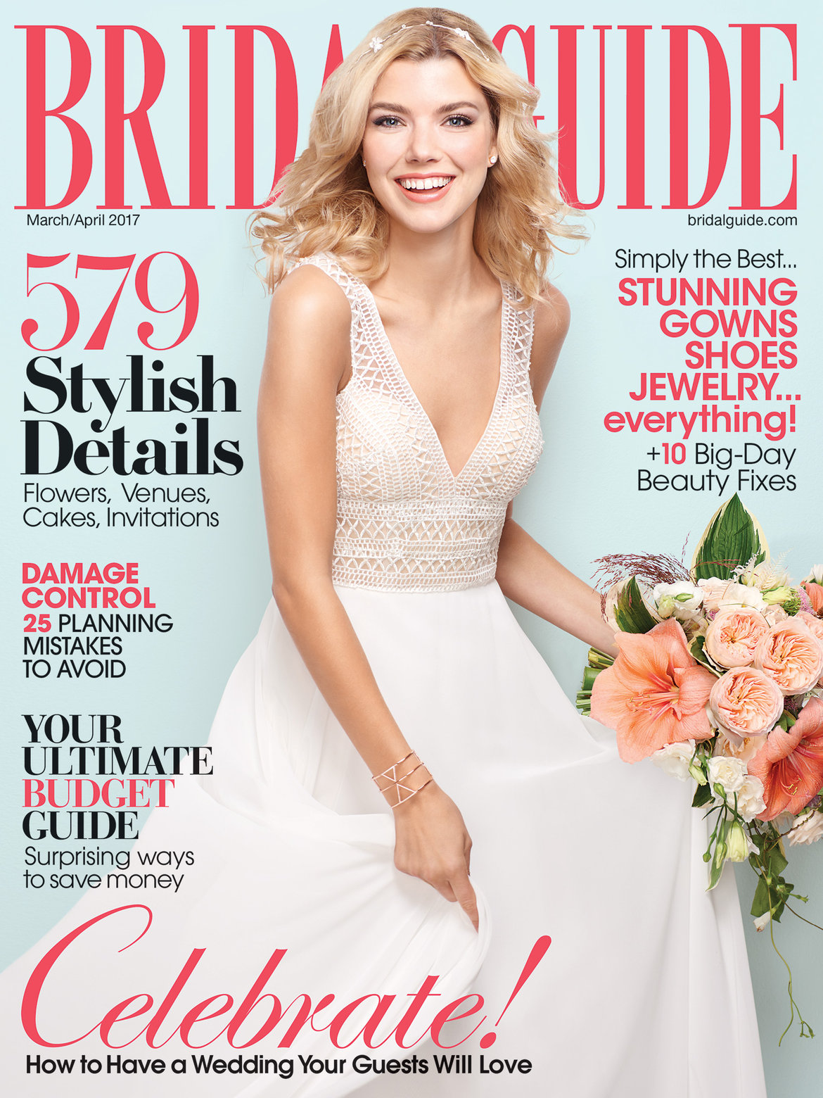 bridal guide march april 2017 cover