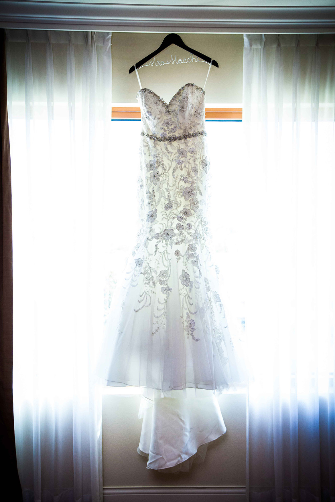 wedding dress hanger