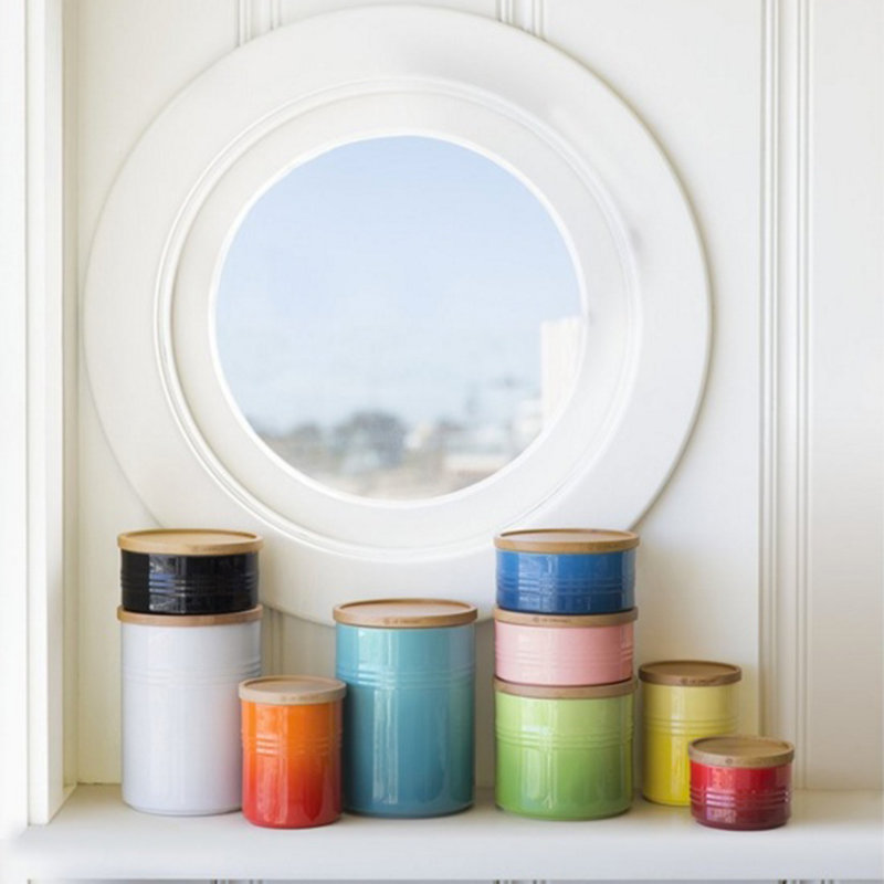 le creuset storage canisters