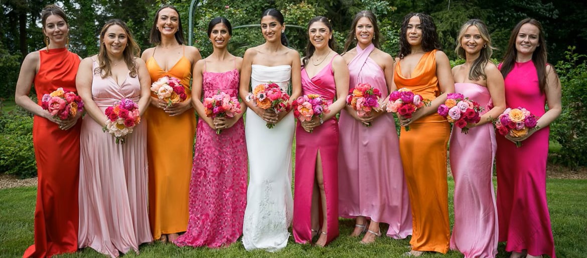 wedding bridal party