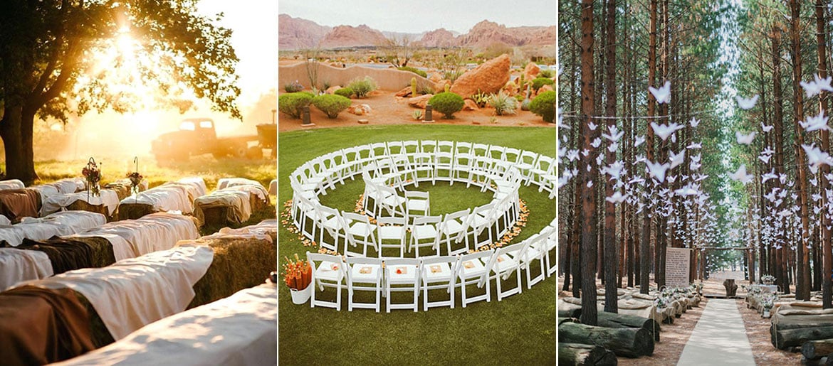 Creative Ceremony Seating