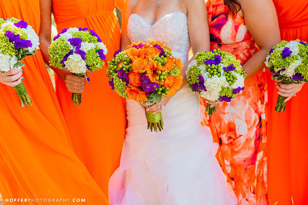 Bold, Colorful Wedding Bouquets | BridalGuide