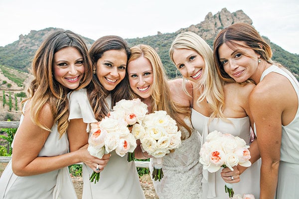 bridal party bouquet