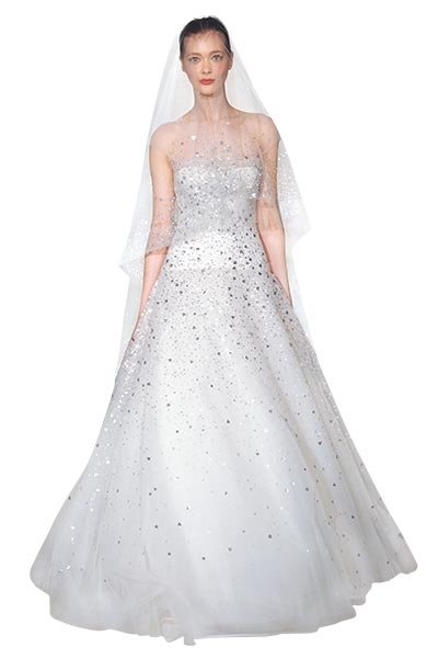 Sequined Wedding Gowns