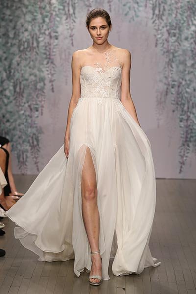 Top 10 Wedding Dresses With Slits | BridalGuide