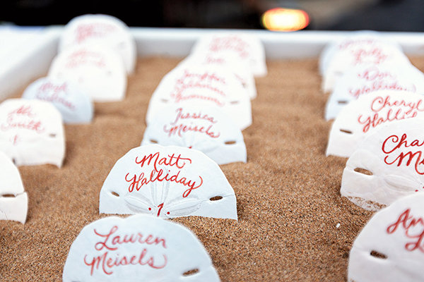 Seasonal Escort Card Displays