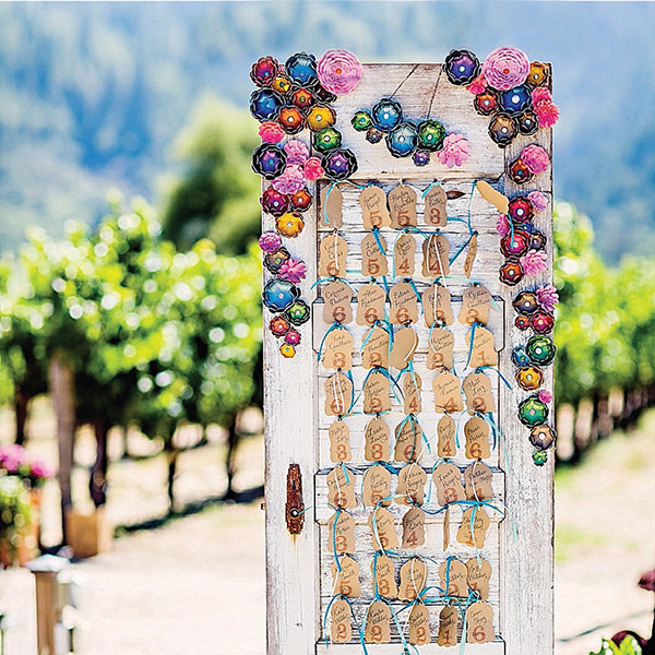 Wooden Escort Card Displays